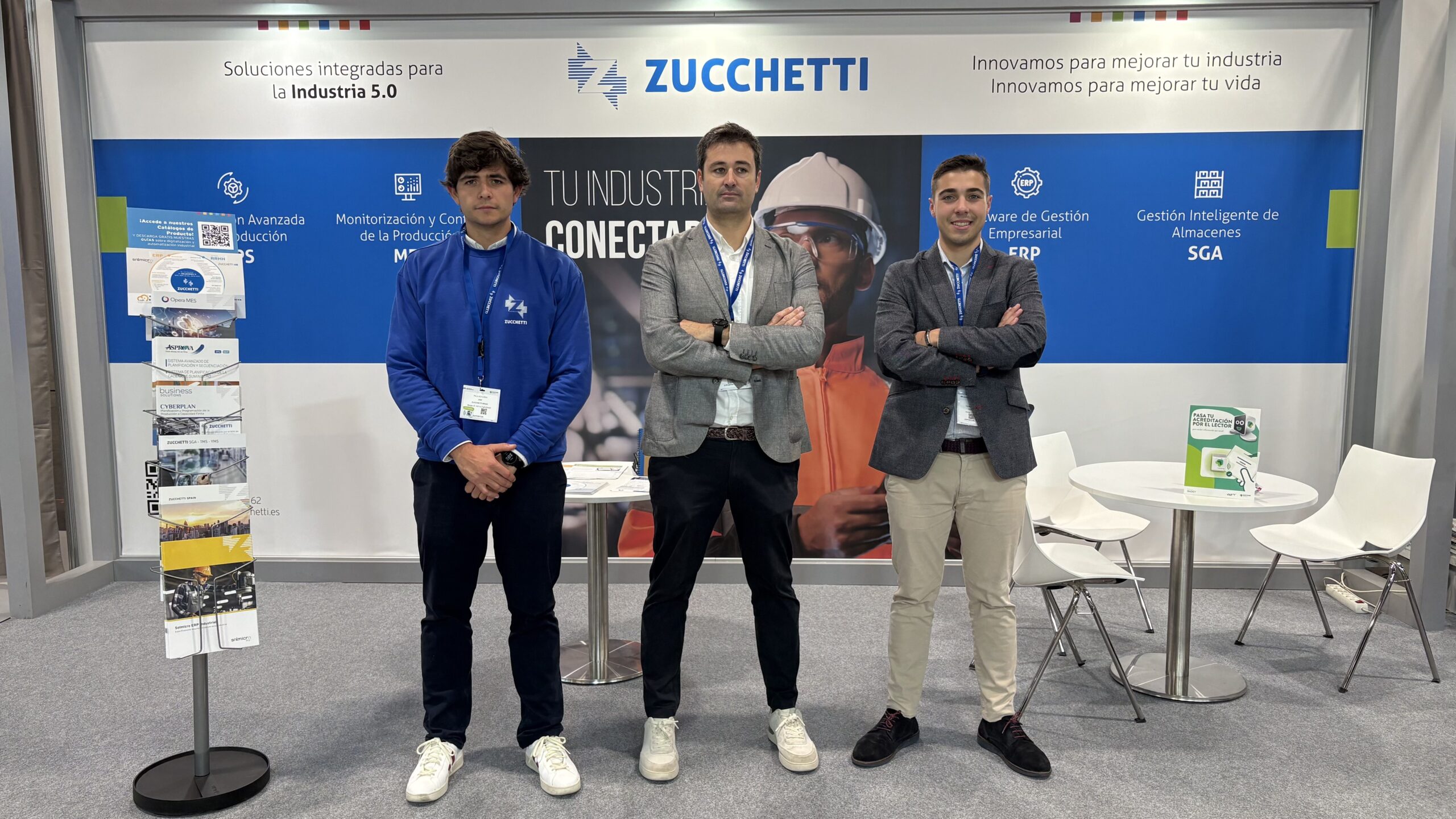 Zucchetti Spain demuestra su liderazgo en digitalización y tecnología en dos citas clave de IFEMA