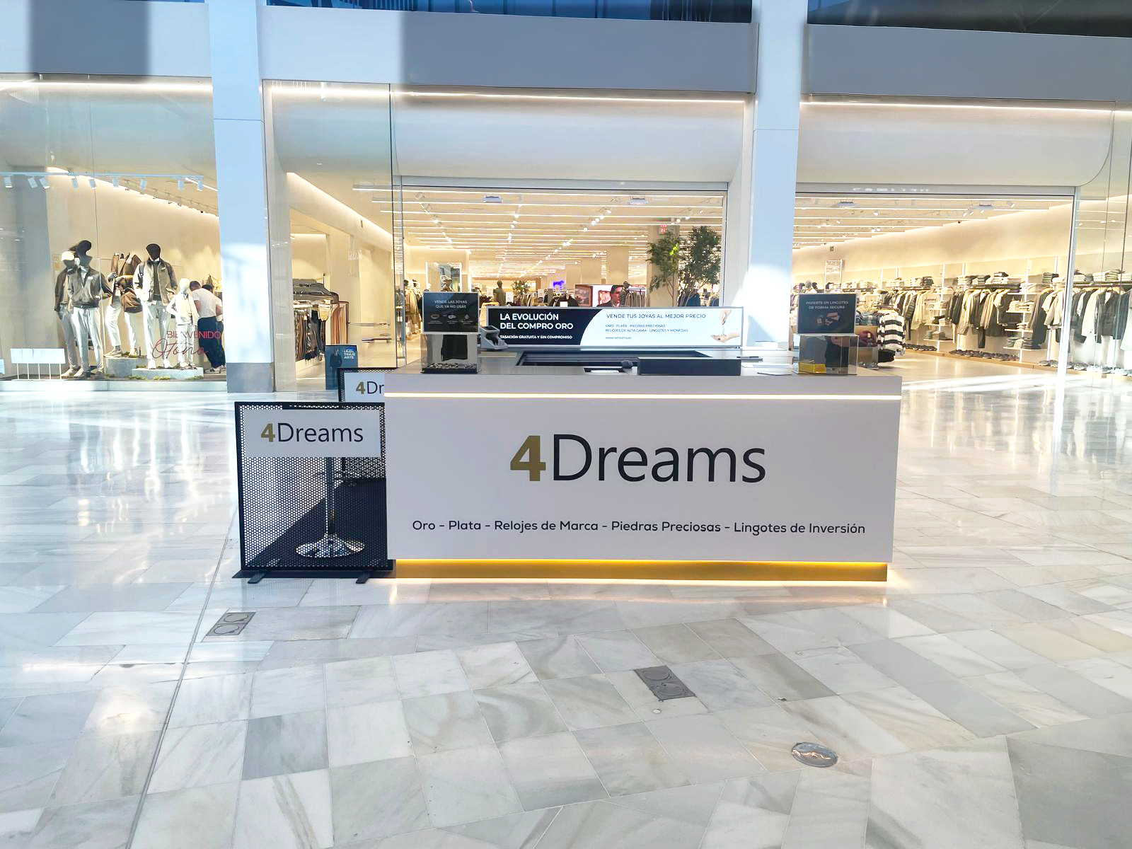 4Dreams refuerza su expansión con un nuevo stand sostenible en el Centro Comercial El Faro de Badajoz