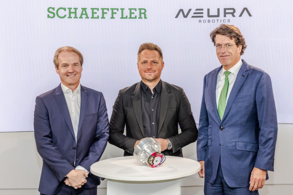 Schaeffler y Neura Robotics inician una colaboración estratégica orientada al futuro