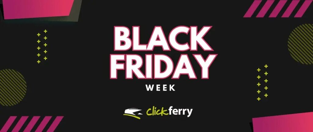Clickferry reúne las principales ofertas de ferry para el Black Friday 2025