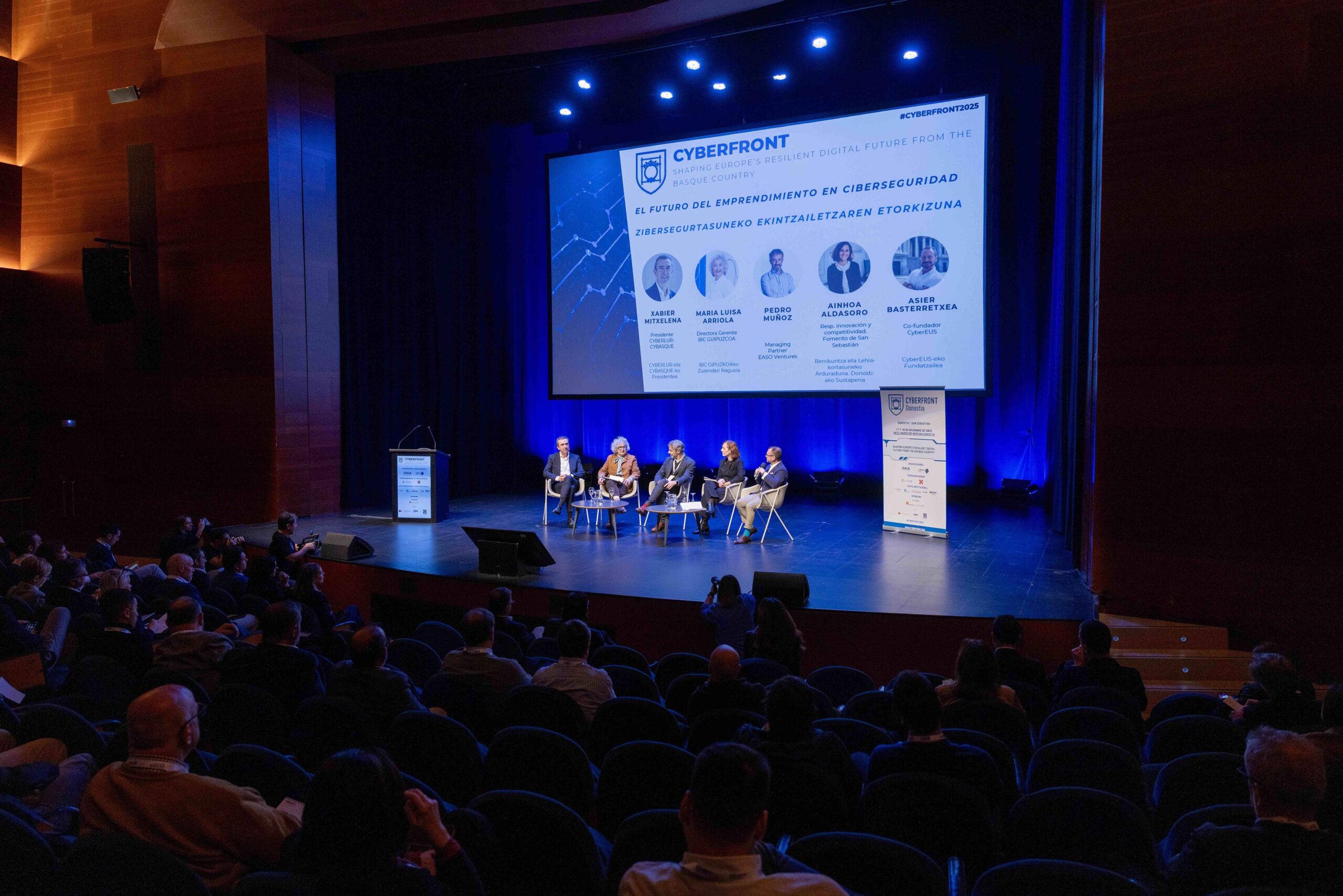 CYBERFRONT convierte a Donostia en epicentro europeo de ciberseguridad y emprendimiento