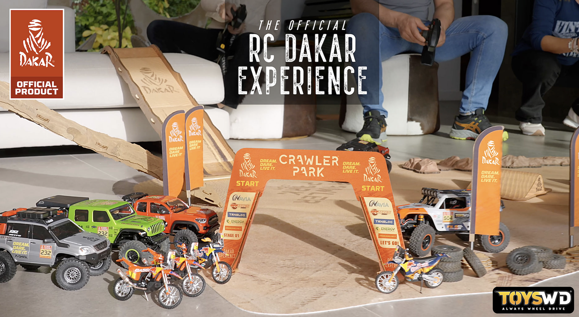 RC Dakar Experience convierte el hogar en un Rally Dakar en miniatura