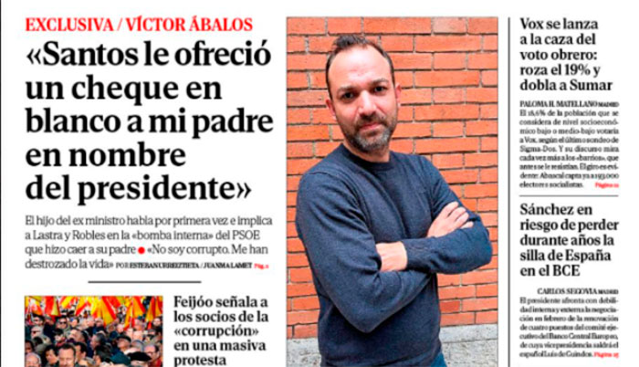 Un papel clave del hijo de Ábalos que puede ser letal para Sánchez, Zapatero y Begoña
