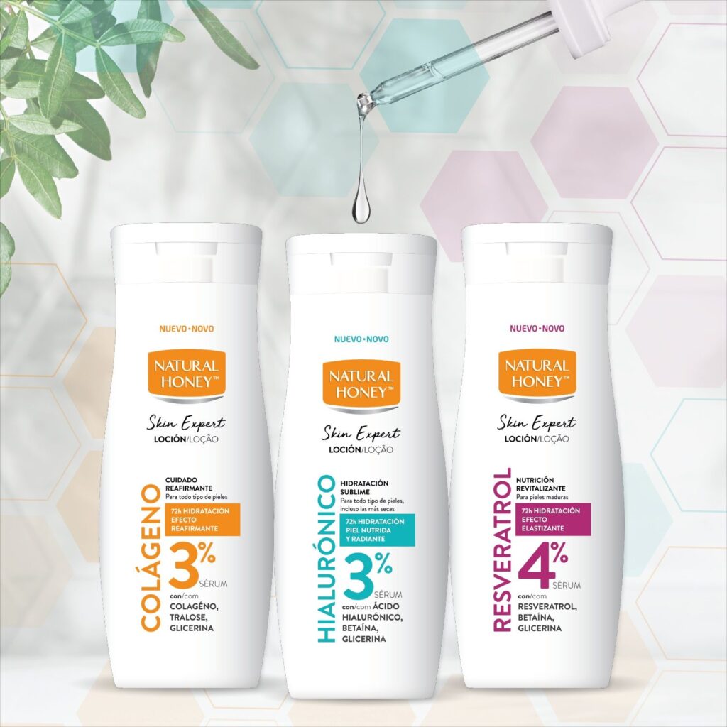 Natural Honey eleva el cuidado corporal con Skin Expert, con sérum para responder a rutinas más exigentes