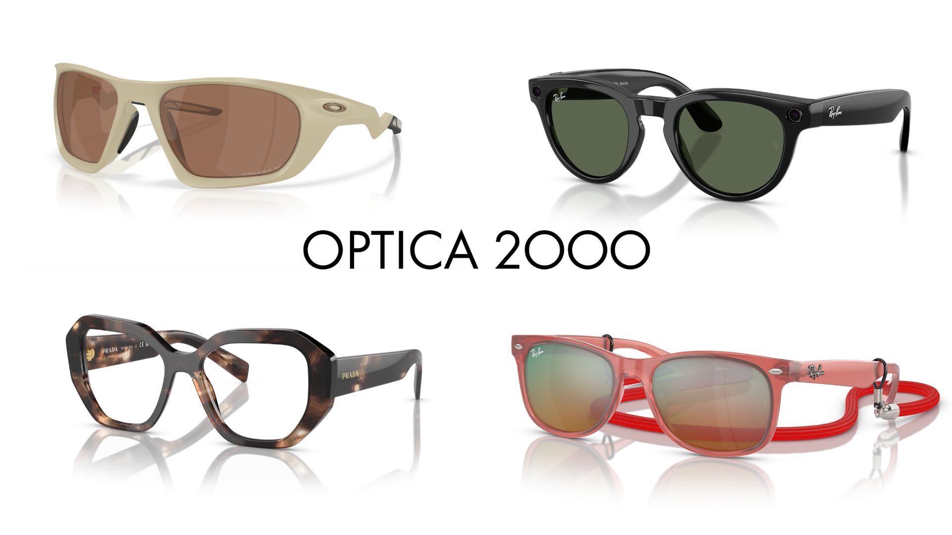 Guía de OPTICA 2OOO para regalar las gafas adecuadas estas fiestas