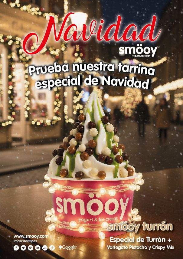 Smöoy lanza su Tarrina de Navidad25, edición especial para celebrar estas fiestas