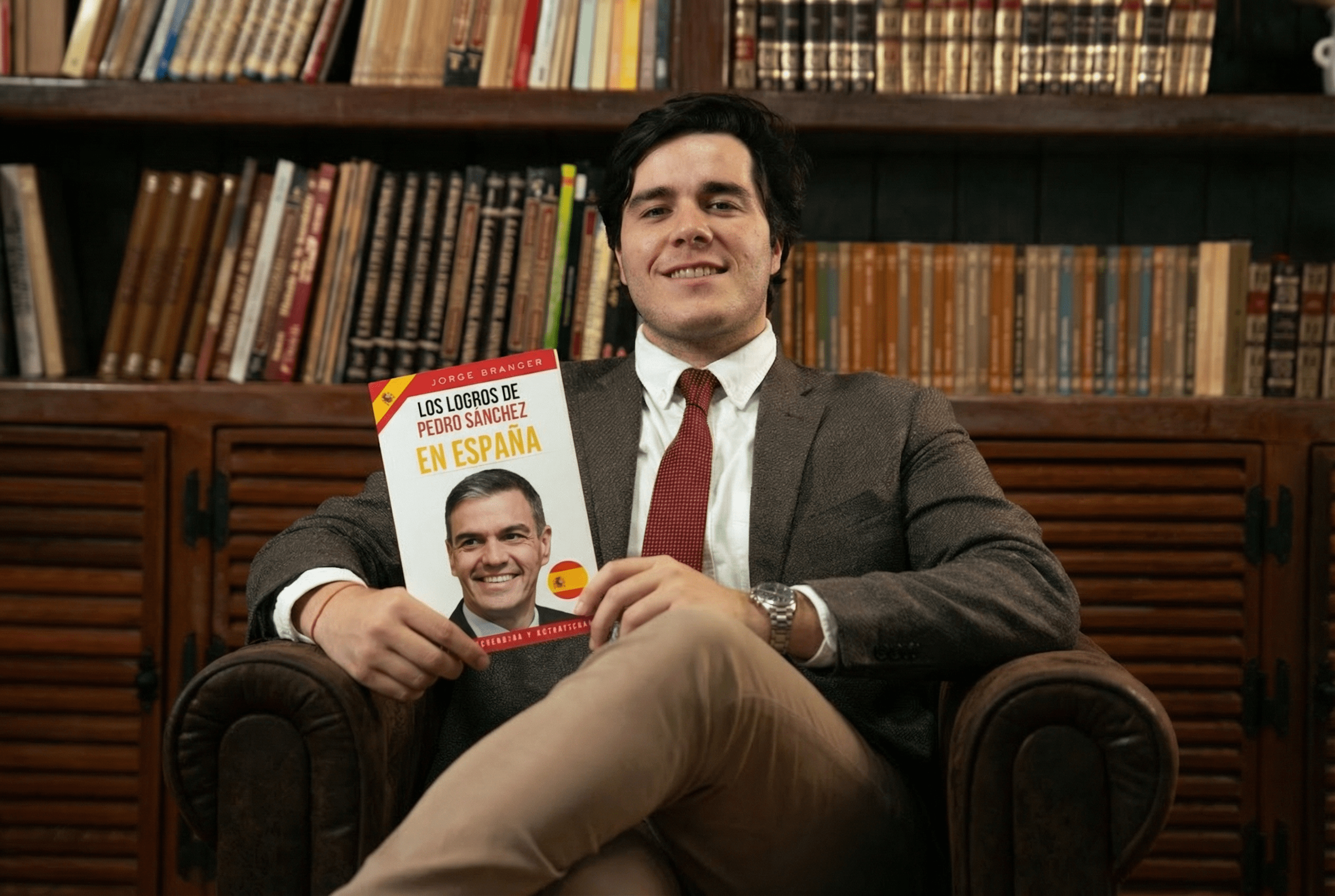 ‘Los logros de Pedro Sánchez’, número 1 en libros de política en España y Top 15 en ventas nacionales, escrito por Jorge Branger