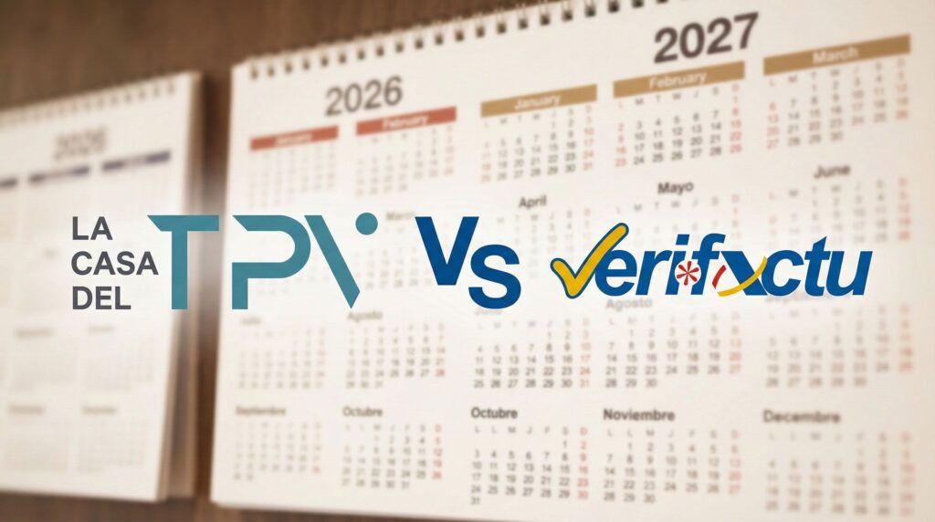 La Casa del TPV: El Gobierno amplía hasta 2027 la implantación obligatoria de VeriFactu