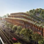 Metalcorten en la fachada del Edificio GOe: el acero corten que define la arquitectura del futuro gastronómico