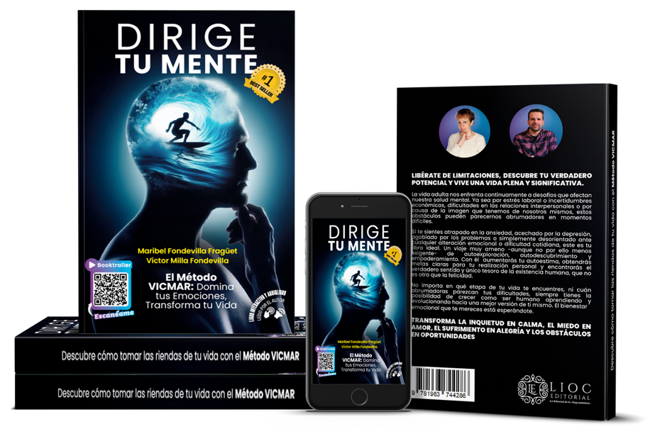 Maribel Fondevilla y Víctor Milla alcanzan el Nº1 en ventas en Amazon con su libro ‘Dirige tu mente. Transforma tu vida con el Método VICMAR’