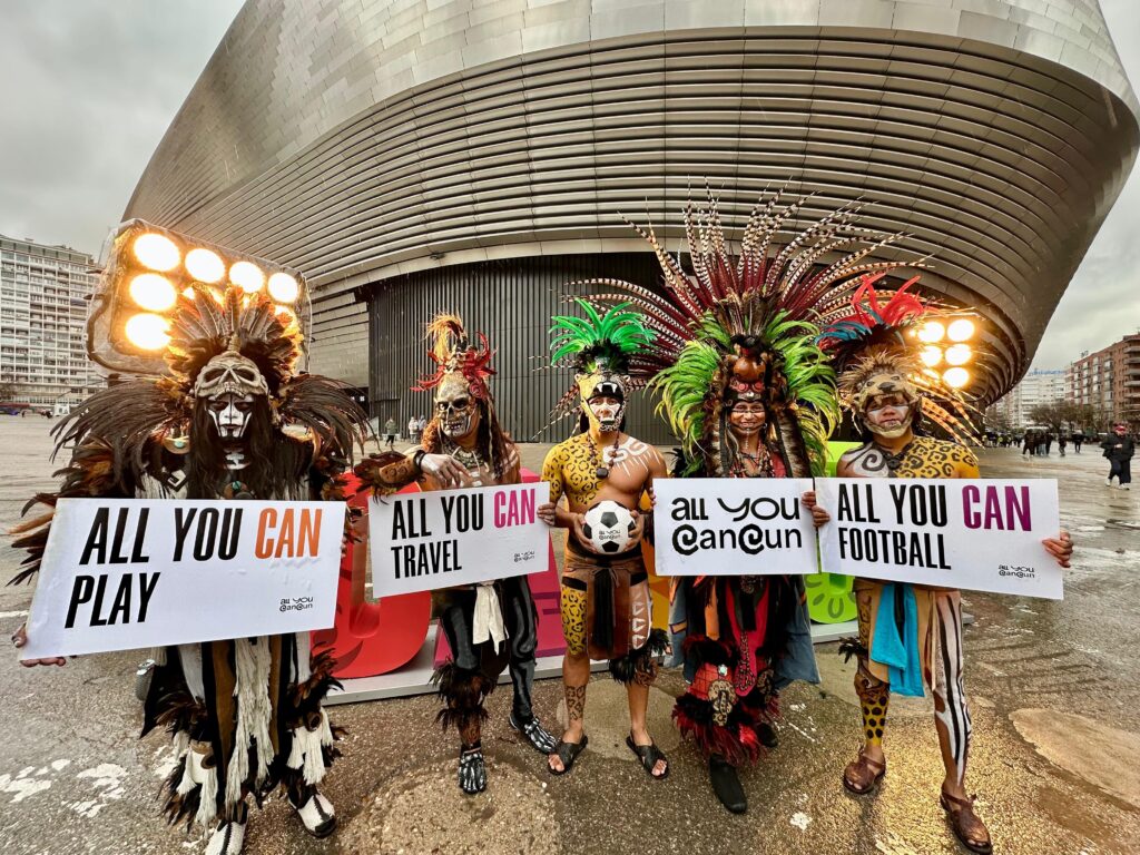 ‘Cancún, la puerta de entrada al Mundial’, una campaña con la que Cancún ha conquistado FITUR