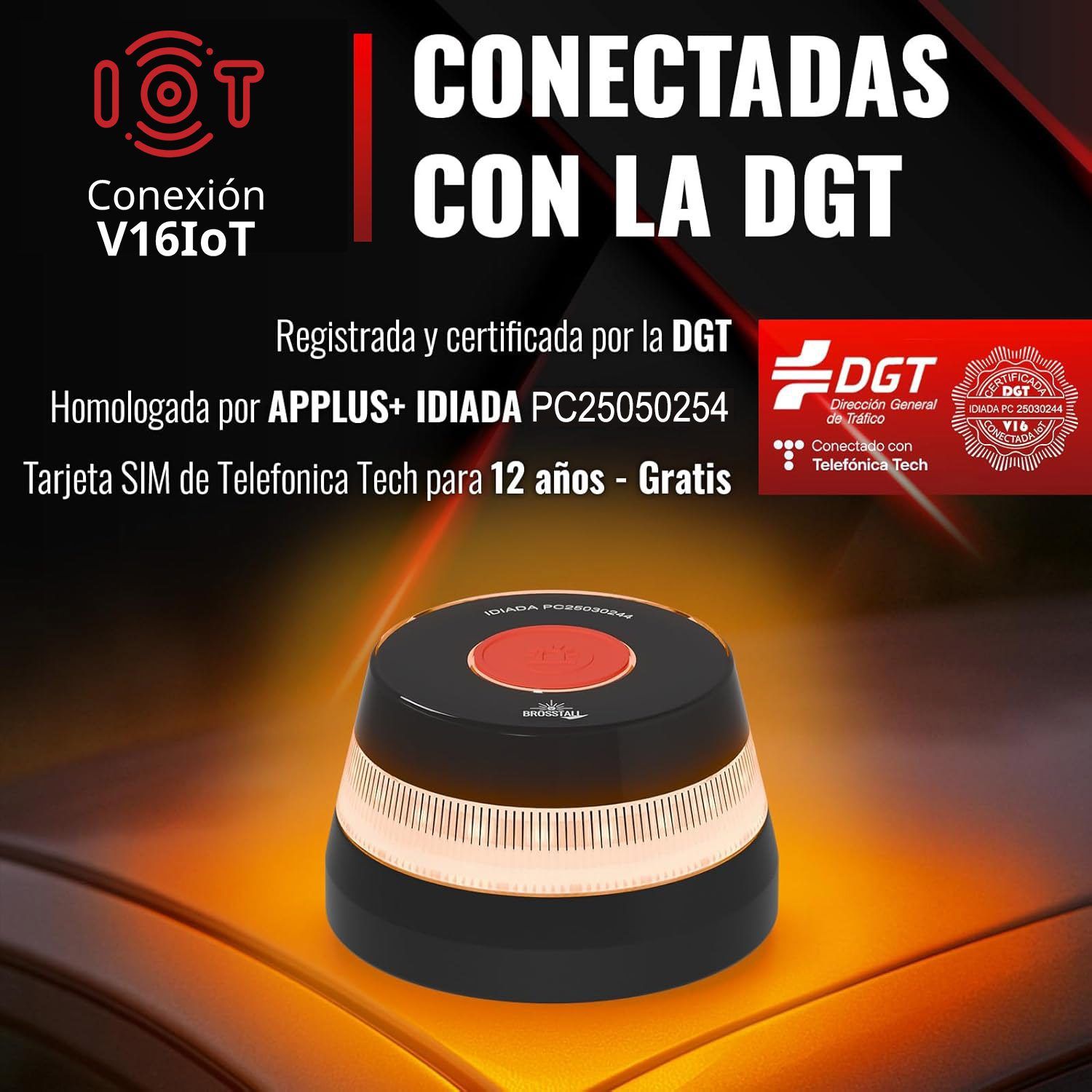 LEDBOX lanza su baliza V16 con geolocalización 3.0 homologada por la DGT: máxima seguridad vial y conexión gratuita hasta 2038 LEDBOX lanza su baliza V16 con geolocalización 3.0 homologada por la DGT: máxima seguridad vial y conexión gratuita hasta 2038