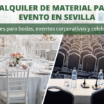 Alquileres Alemán: qué opciones existen de material para eventos en Sevilla y cómo elegir la más adecuada