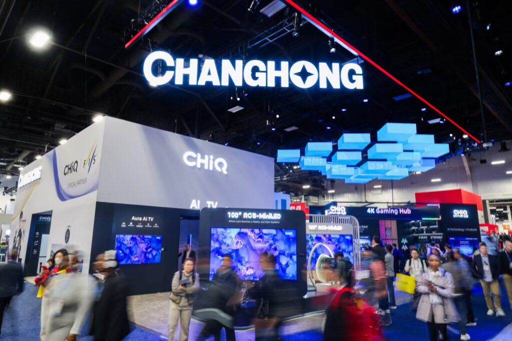 Changhong presenta sus soluciones IA de hogar inteligente en CES 2026