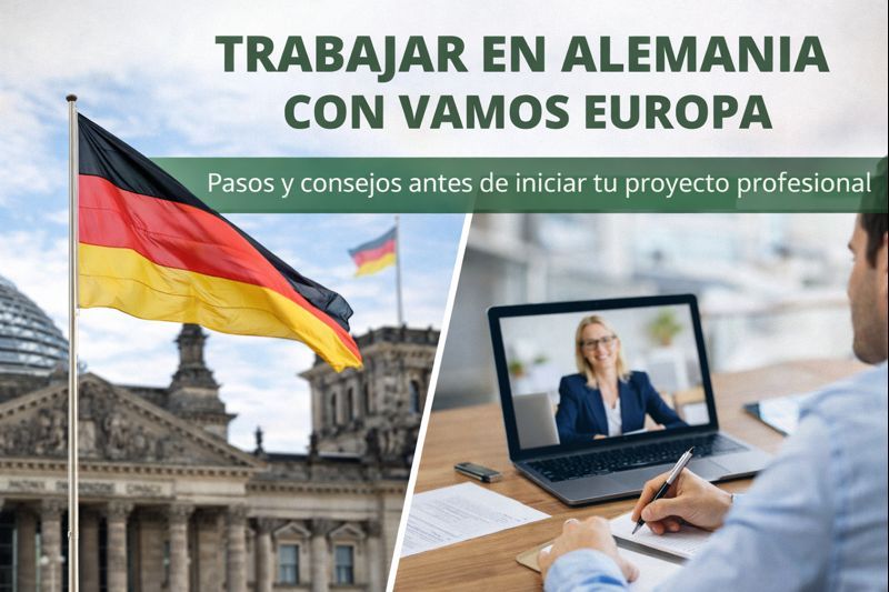Trabajar en Alemania con Vamos Europa: pasos y consejos antes de iniciar un proyecto profesional