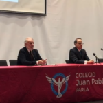 Jaime Mayor Oreja: “Todos servimos para algo” en el Colegio Juan Pablo II de Parla