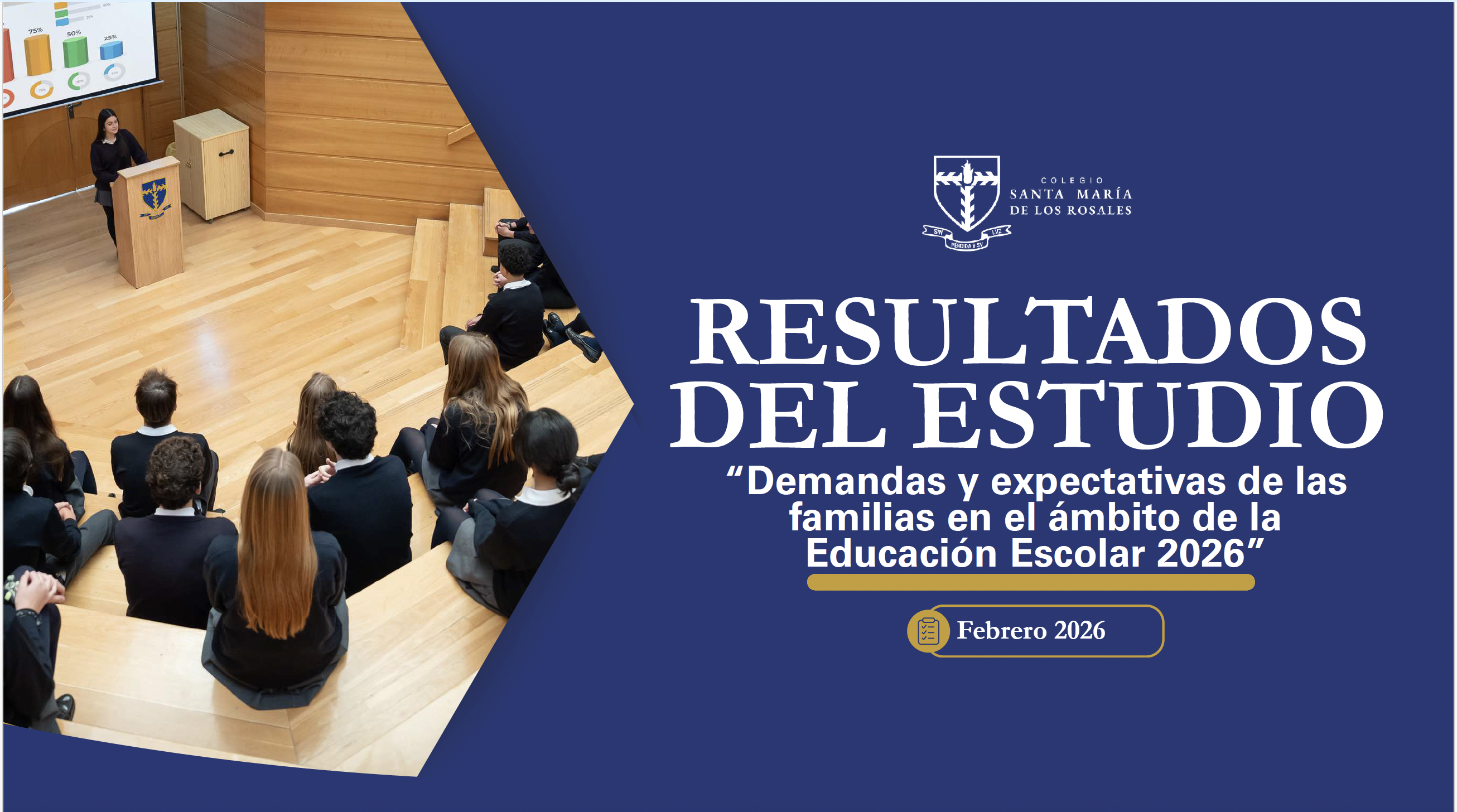 Las familias quieren un proyecto educativo humanístico que aúne excelencia académica y bienestar emocional