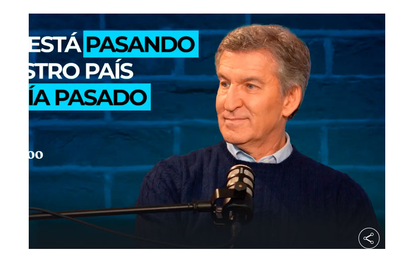 Ella en Sol y yo en La Moncloa, obsesión de Abascal de destruir al PP, y urge el cambio