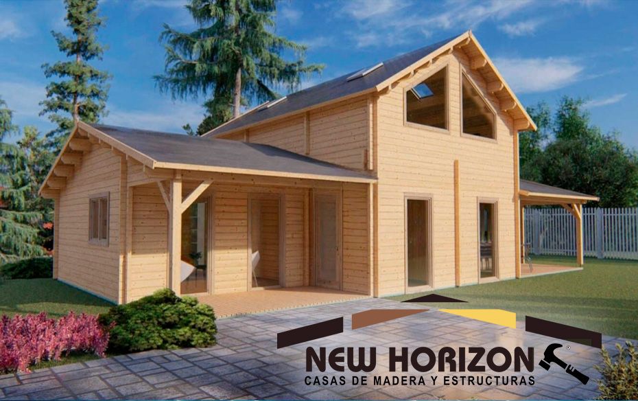 Diseño, tecnología y sostenibilidad en cada proyecto New Horizon casas de madera prefabricadas