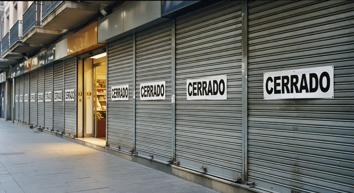 PIB al alza vs persianas a la baja: La Casa del TPV alerta de la caída del pequeño comercio en 2025 pese al crecimiento del PIB