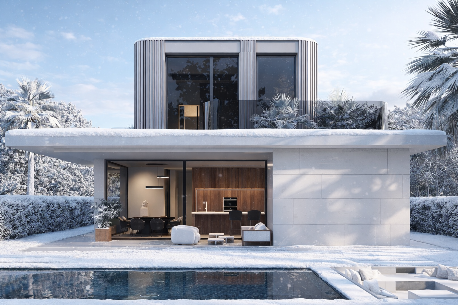 DMASC Arquitectos ayuda a diseñar una casa para el frío