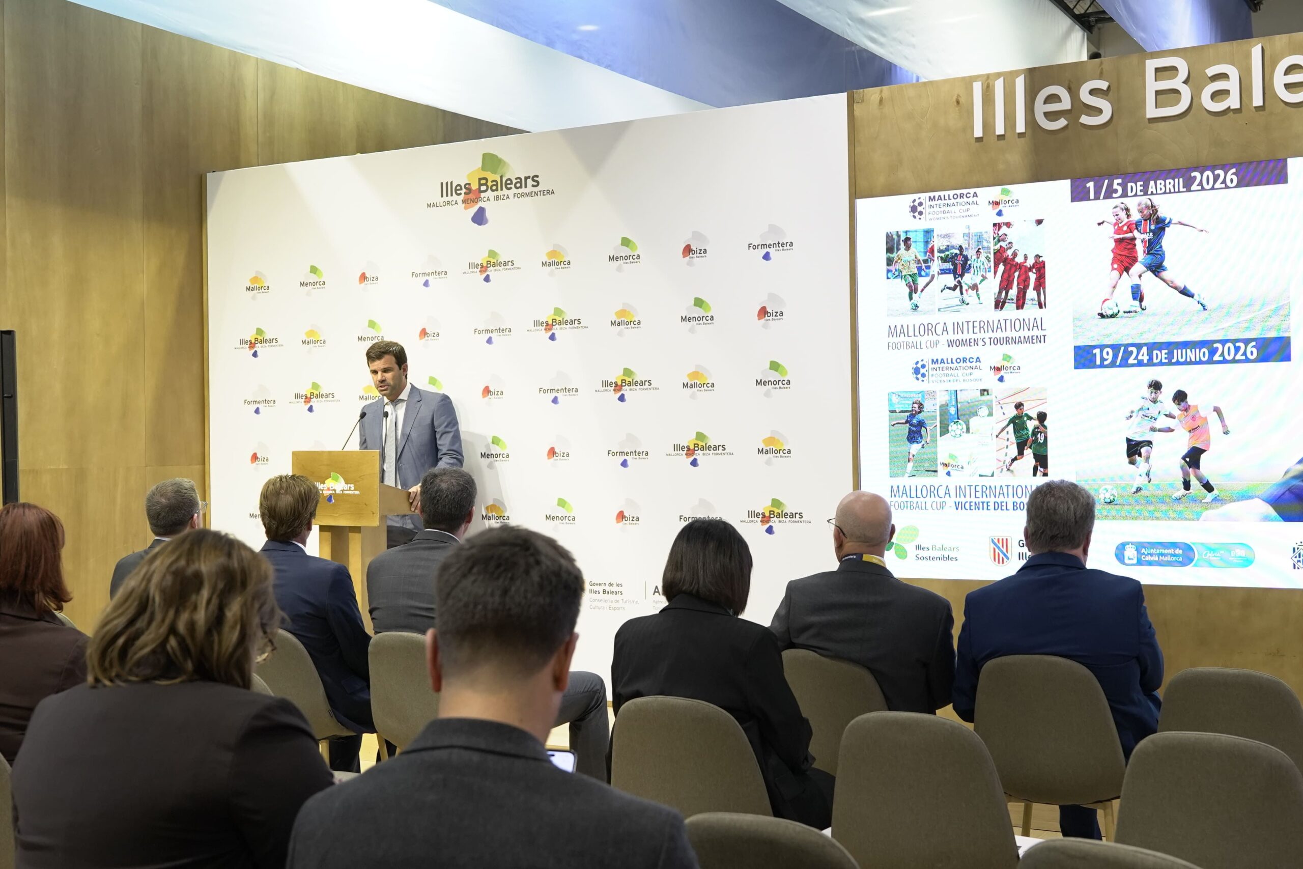 El Mallorca International Football Cup 2026 ha sido presentado en la ITB de Berlín El Mallorca International Football Cup 2026 ha sido presentado en la ITB de Berlín