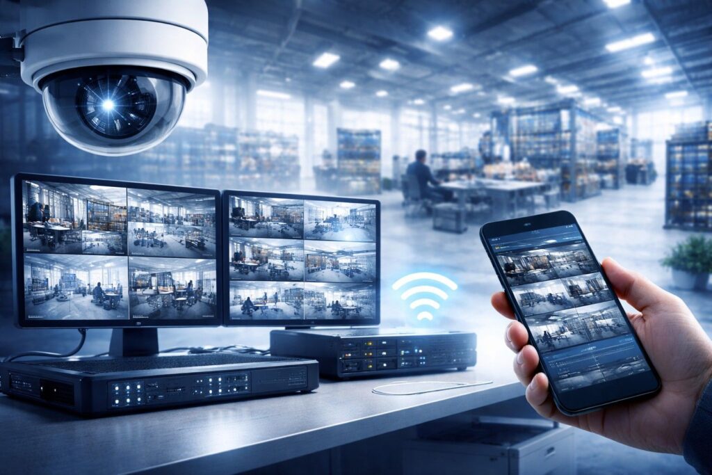 Góriz Telecomunicación protege instalaciones empresariales con sistemas de videovigilancia CCTV inteligentes