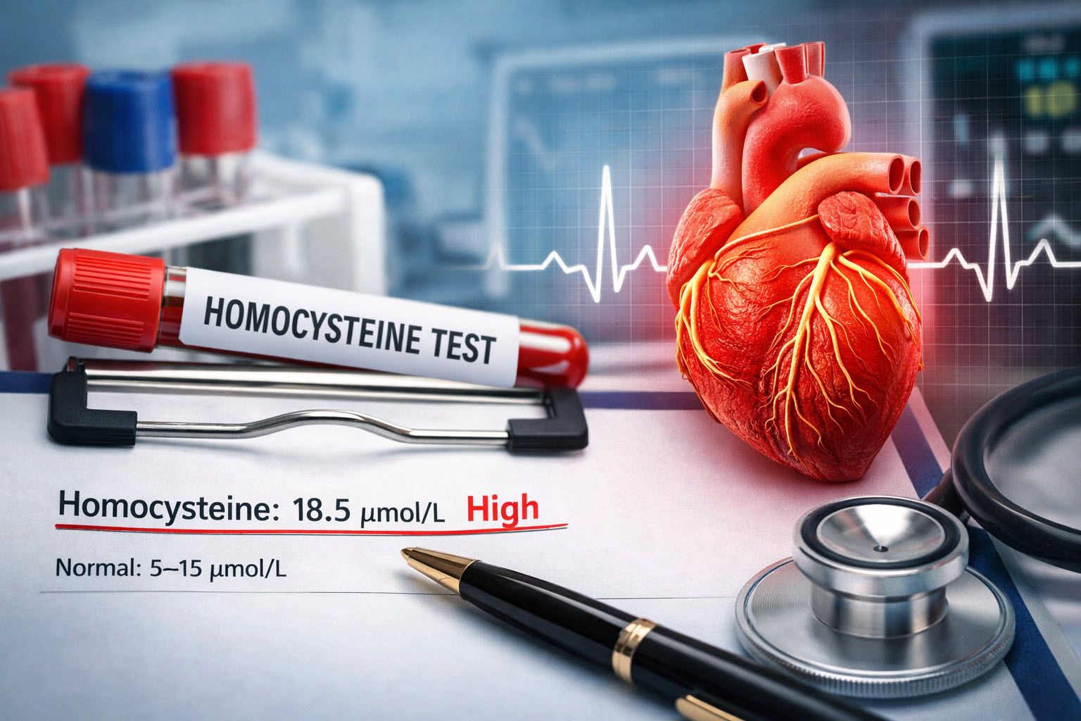 Homocisteína alta: qué revela este marcador sobre la salud cardiovascular
