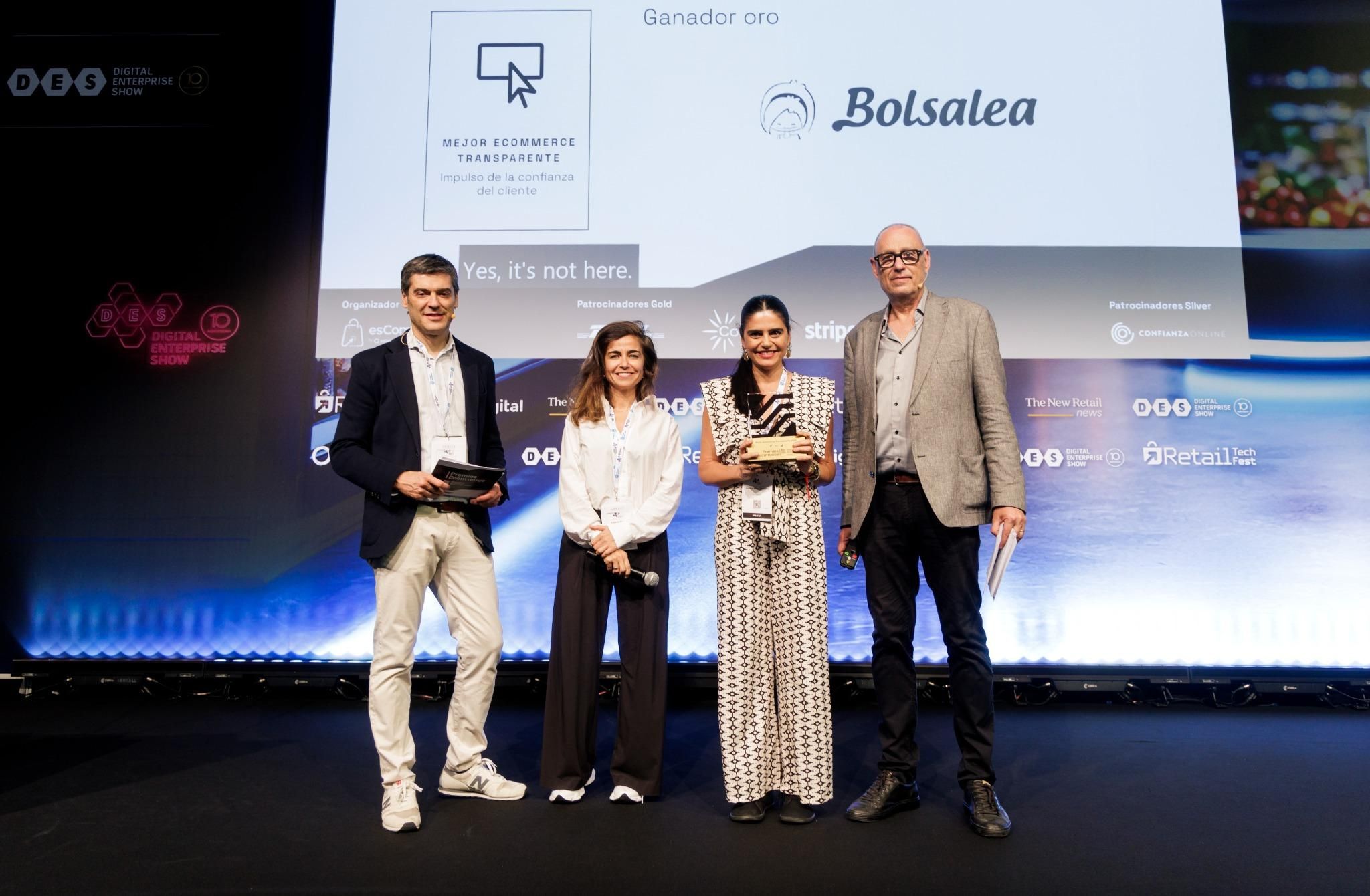 La transparencia como ventaja competitiva: Bolsalea gana el Oro al Ecommerce Más Transparente