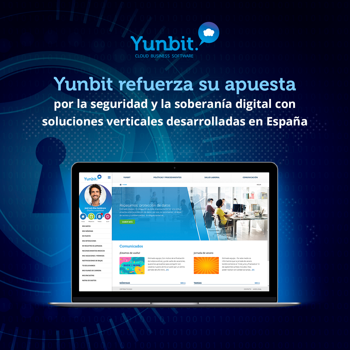 Yunbit refuerza su apuesta por la seguridad y la soberanía digital con soluciones verticales Yunbit refuerza su apuesta por la seguridad y la soberanía digital con soluciones verticales