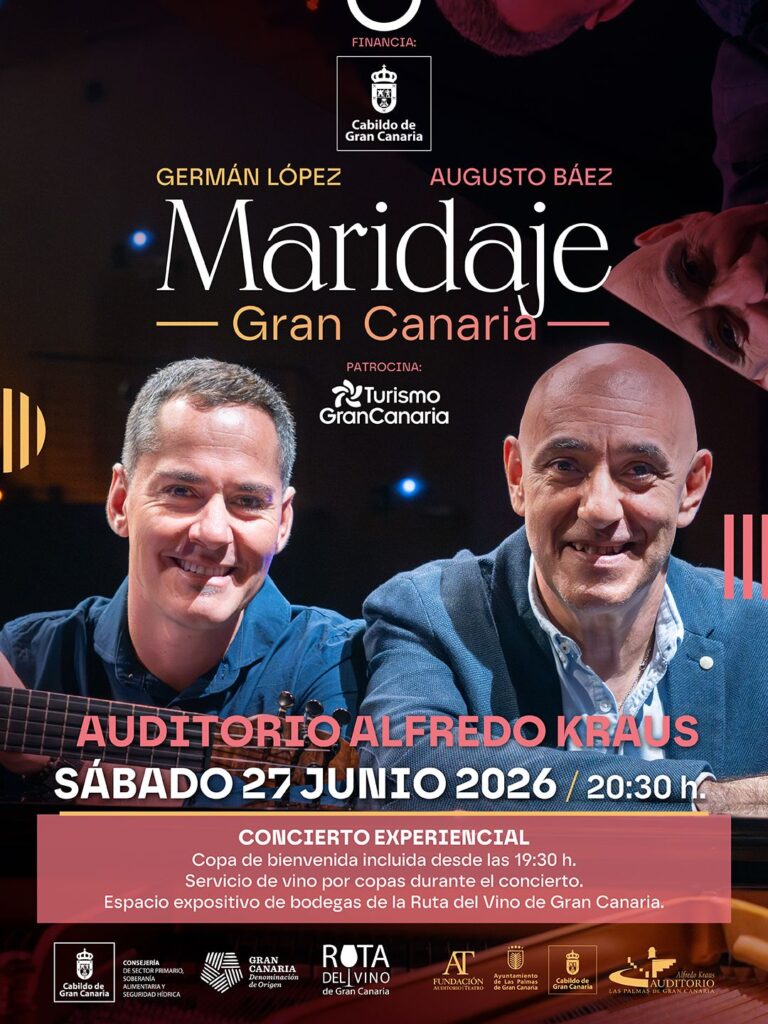 Maridaje Gran Canaria: una noche para escuchar, saborear y descubrir la isla a través de sus vinos