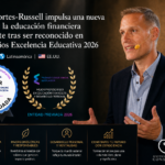 David Cortes-Russell impulsa una nueva visión de la educación financiera consciente tras ser reconocido en los Premios Excelencia Educativa 2026