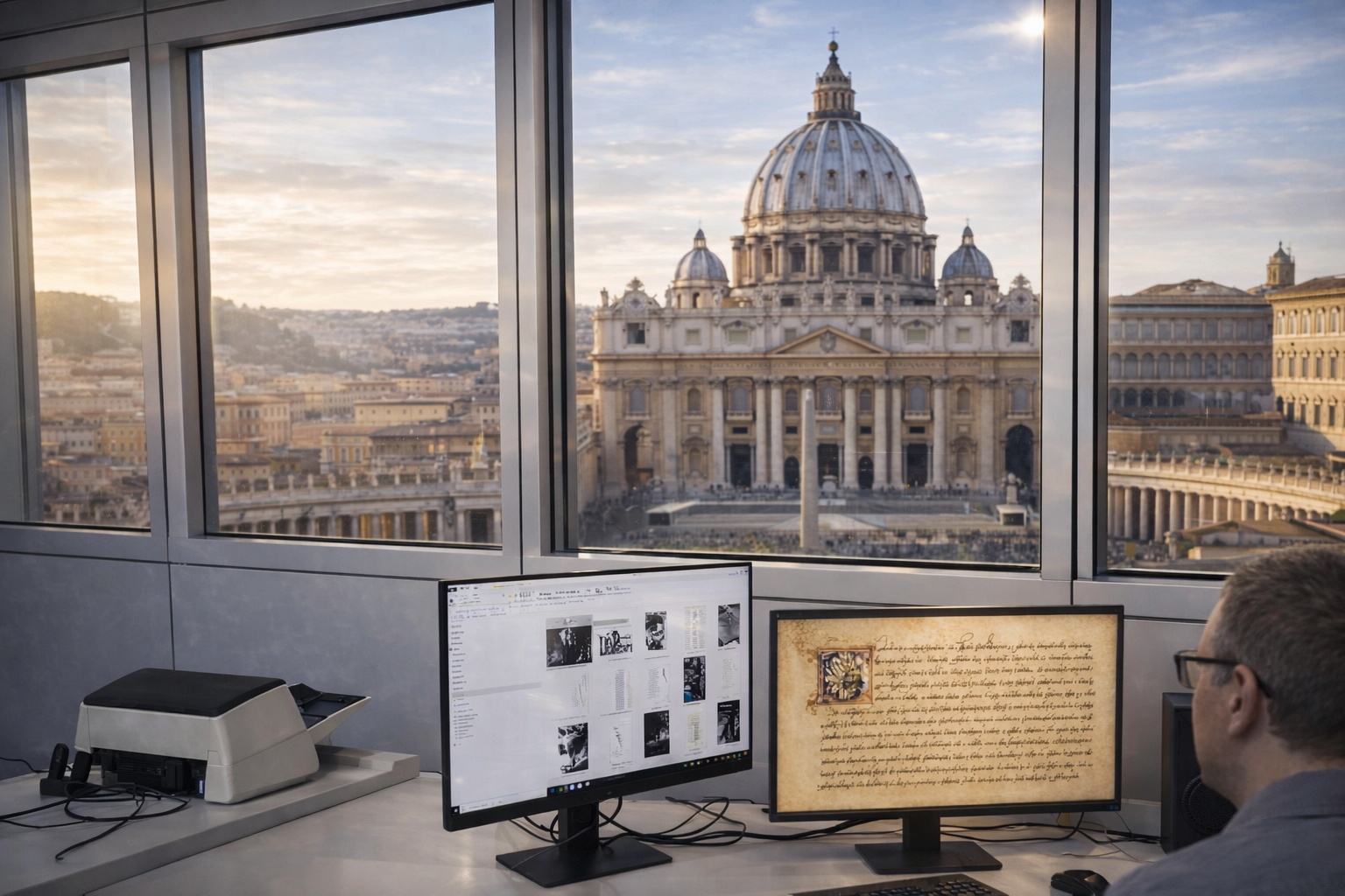 El Vaticano digitaliza 100 años de historia y la impulsará con IA El Vaticano digitaliza 100 años de historia y la impulsará con IA