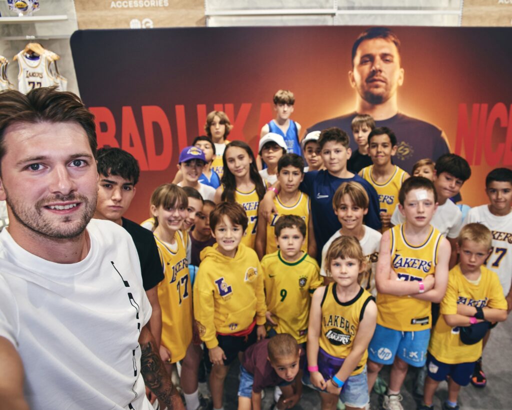 Luka Dončić revoluciona Madrid en dos jornadas históricas junto a Basketball Emotion y Jordan Brand