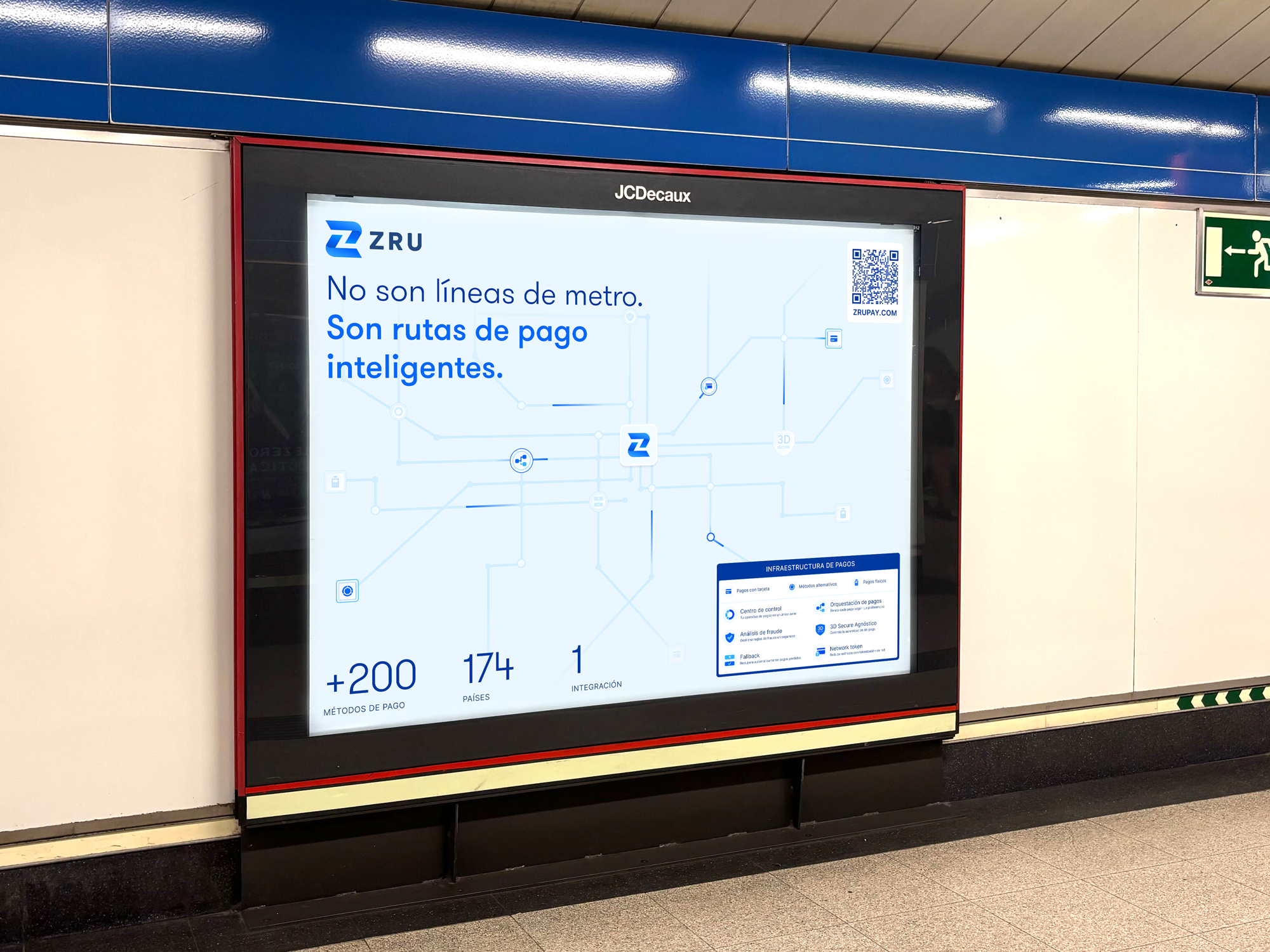 Zru lleva la orquestación de pagos a la calle en su apuesta por construir marca en España