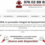Expomaquinaria lanza su nueva web para reforzar su liderazgo en maquinaria y mobiliario de hostelería tras 17 años en el sector