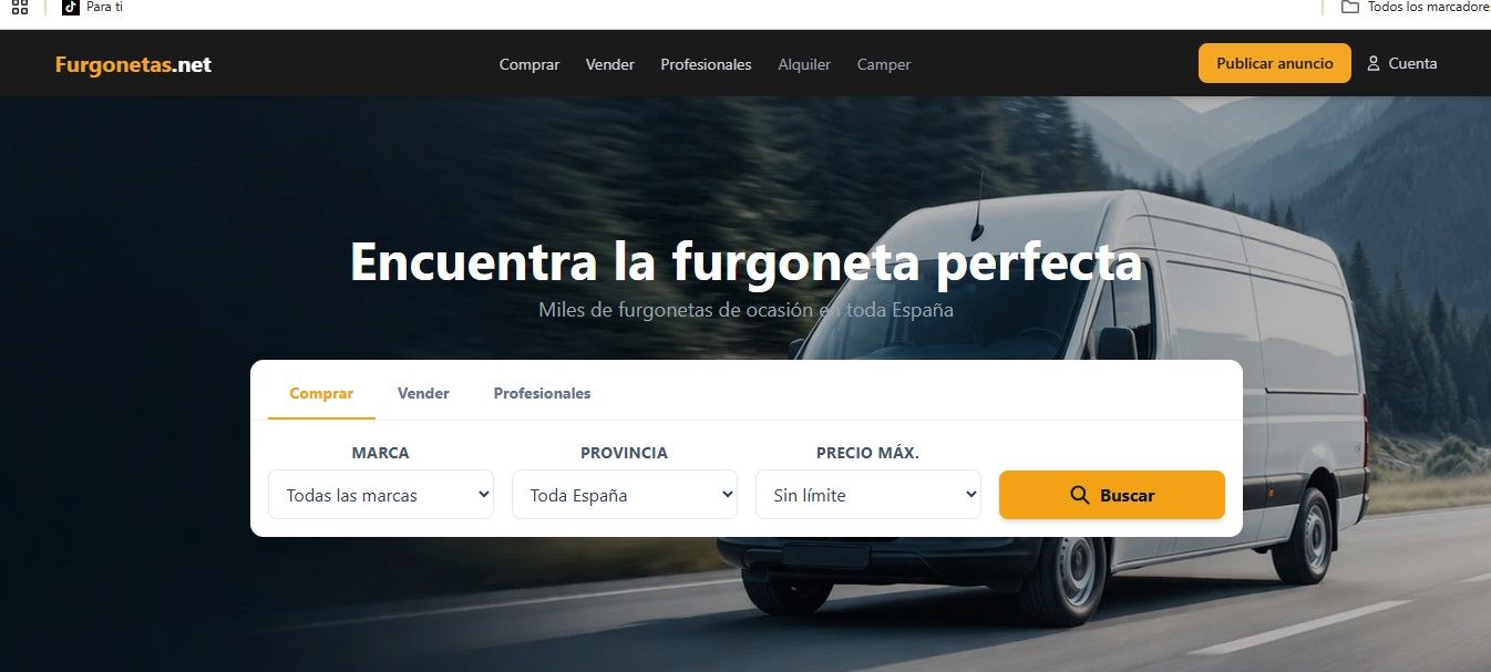 Furgonetas.net apuesta por la especialización en la compra y venta de furgonetas de segunda mano