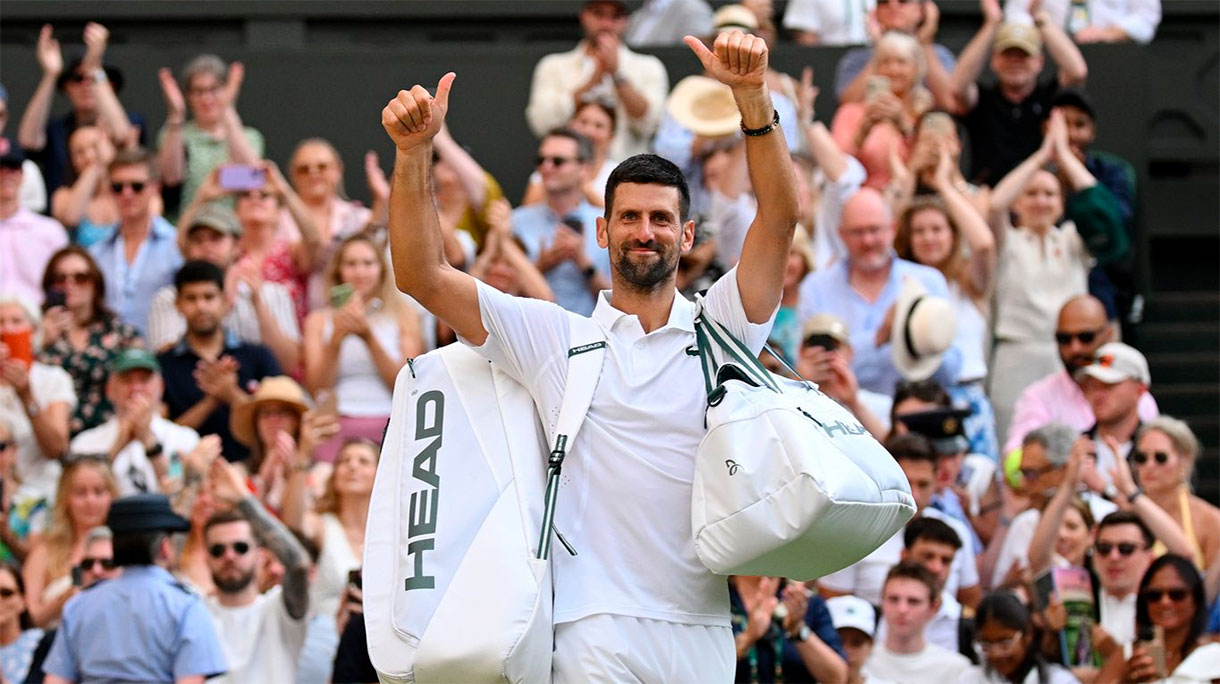 Djokovic pierde pero no se rinde, y Sinner se cita con Zverev