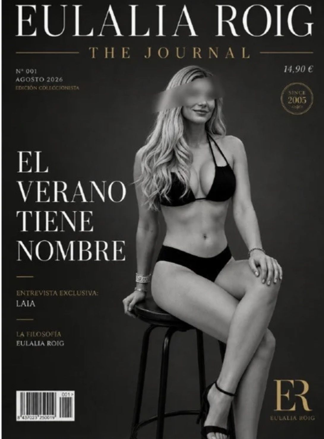 Eulalia Roig lanza ‘The Journal’, una revista digital mensual de entrevistas y fotografía editorial