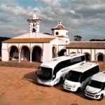 Moguerbus gestiona el transporte de grupos en Huelva tras 50 años de trayectoria Moguerbus gestiona el transporte de grupos en Huelva tras 50 años de trayectoria
