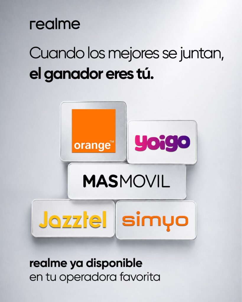 realme refuerza su presencia en España junto a MasOrange con el lanzamiento del nuevo realme C100