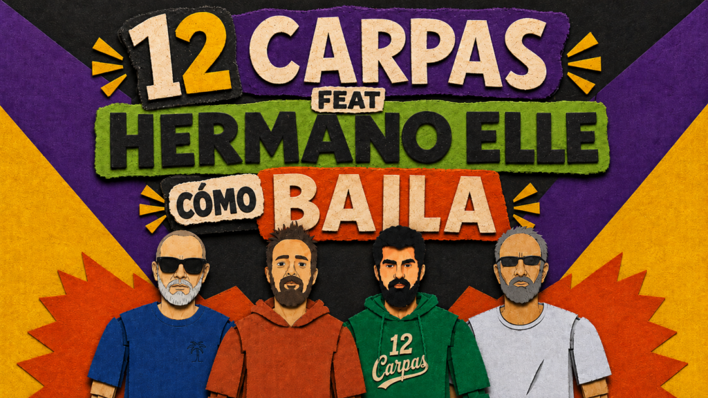 12 Carpas y Hermano L preparan el lanzamiento del EP “Cómo Baila” para el 11 de septiembre