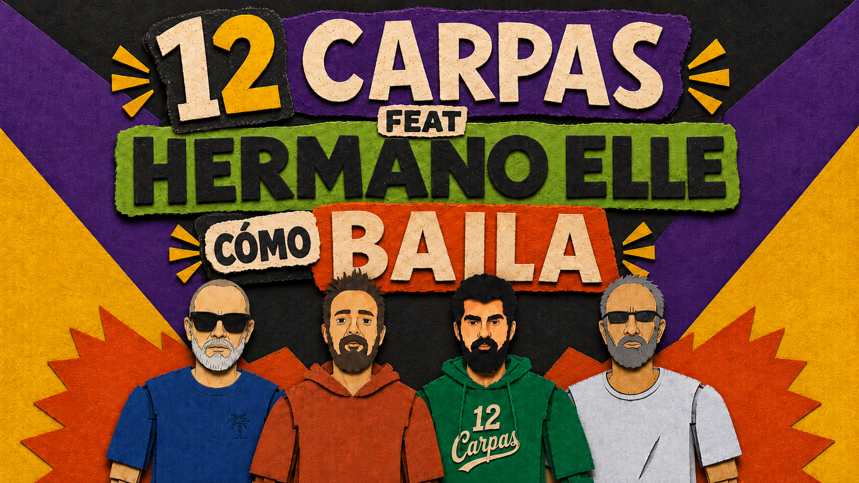 12 Carpas y Hermano L preparan el lanzamiento del EP “Cómo Baila” para el 11 de septiembre