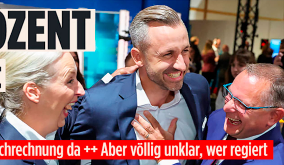 AfD en Sajonia-Anhalt y la extraña señora Alice Weidel