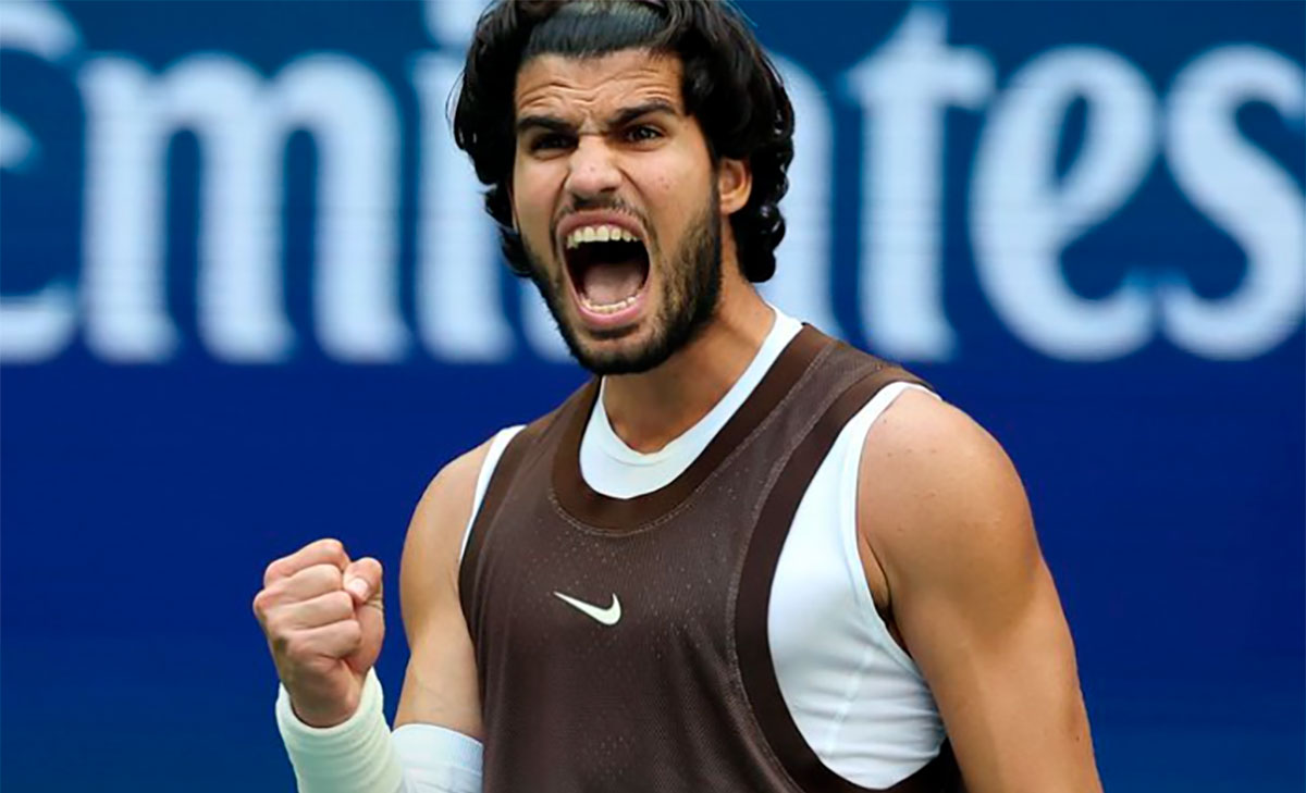 Alcaraz: 17 victorias consecutivas en Grand Slams y subiendo