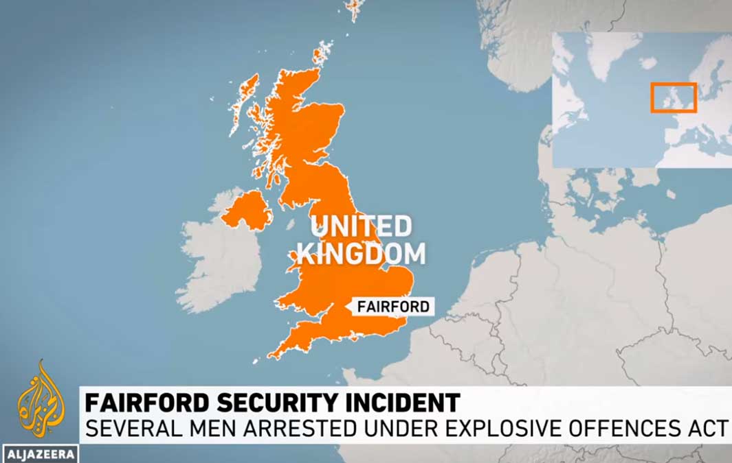 RAF Fairford y RAF Lakenheath en alerta Charlie por Irán