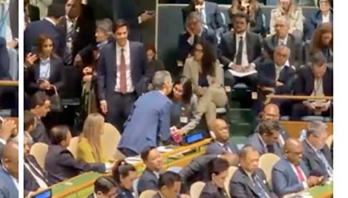 Delcy Rodríguez, los besos que unen a Sánchez con Trump Delcy Rodríguez, los besos que unen a Sánchez con Trump