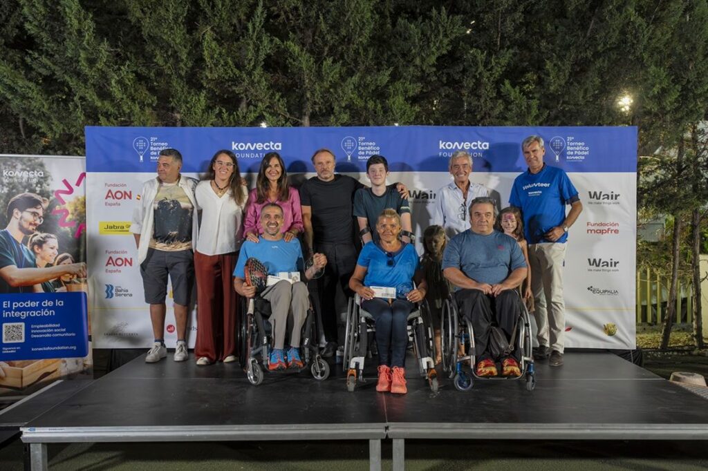 Konecta Foundation celebra la XXI edición de su Torneo Benéfico de Pádel en apoyo a las personas con ELA
