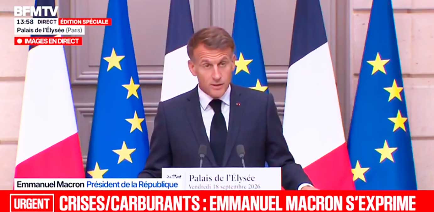 Macron en alerta ante las guerras de Rusia y de Marruecos Macron en alerta ante las guerras de Rusia y de Marruecos