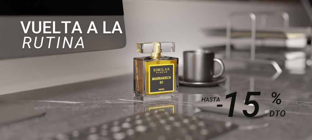 Similar Parfum empieza la “vuelta a la rutina” en septiembre con un 15 % de descuento en sus perfumes de equivalencia